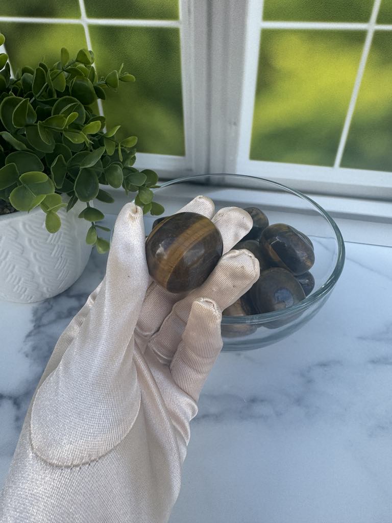 Tigers Eye Tumbles Large
