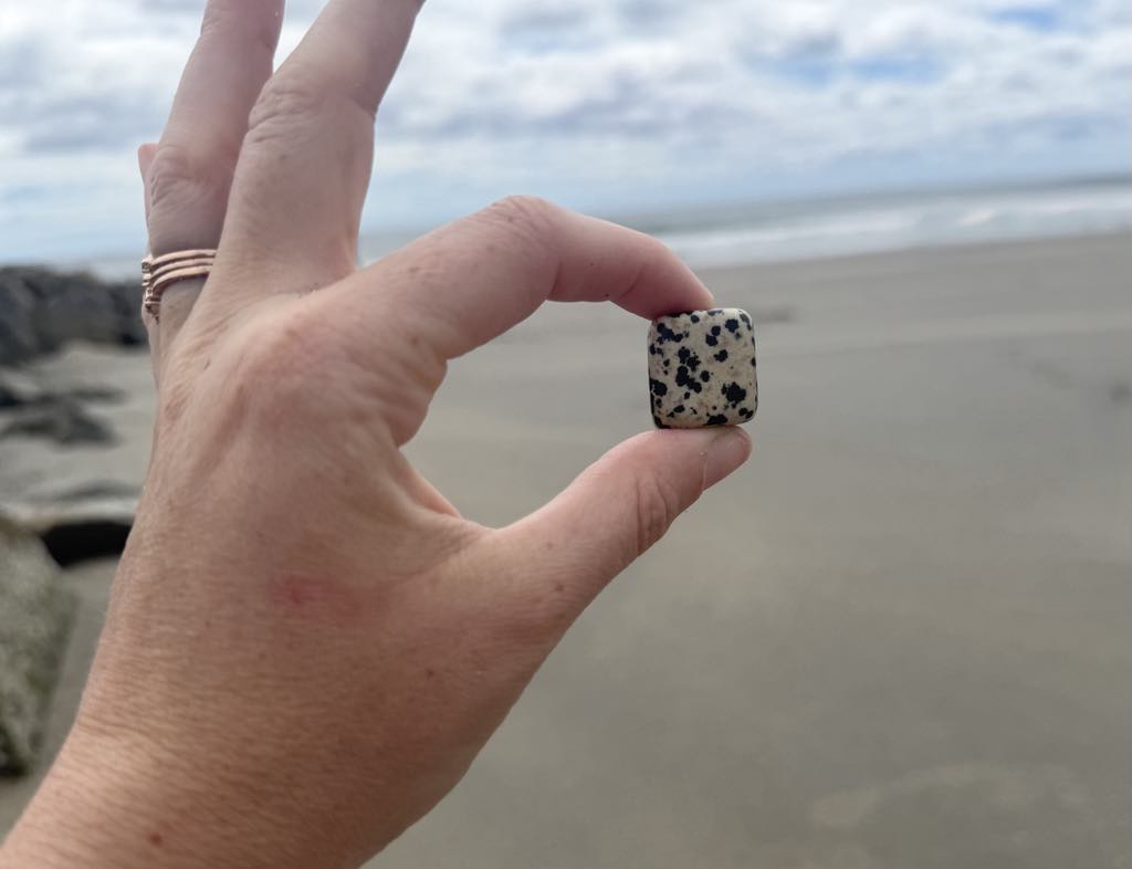 Dalmatian Jasper Cube Tumbles