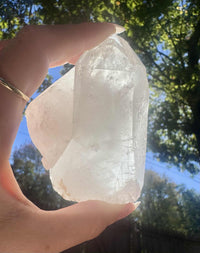 Clear Quartz Raw Tower