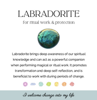 Labradorite Palm Stones