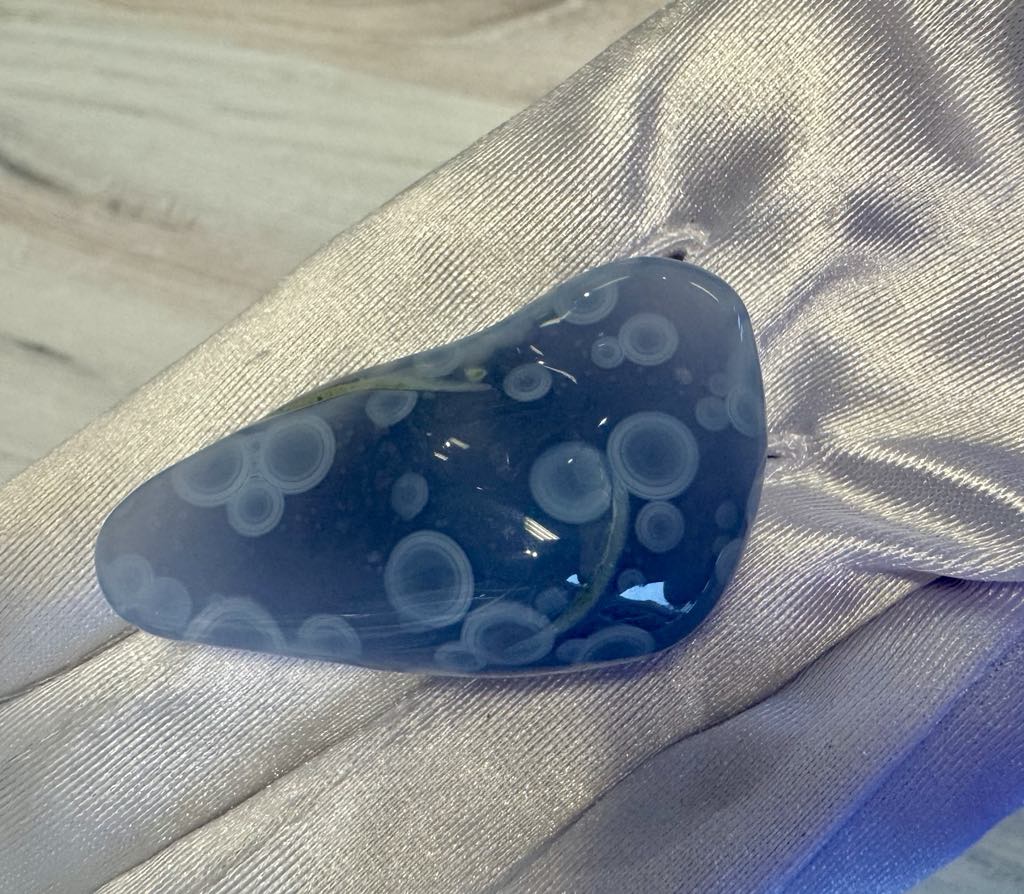 Blue Chalcedony Stone 1