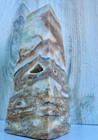 Pistachio Calcite Tower 1