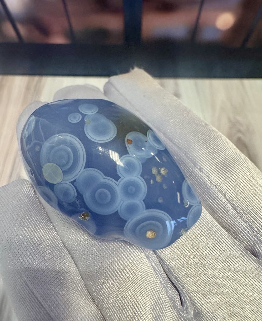 Blue Chalcedony Stone 2