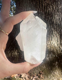Clear Quartz Raw Tower