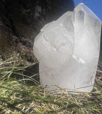 Clear Quartz Raw Tower