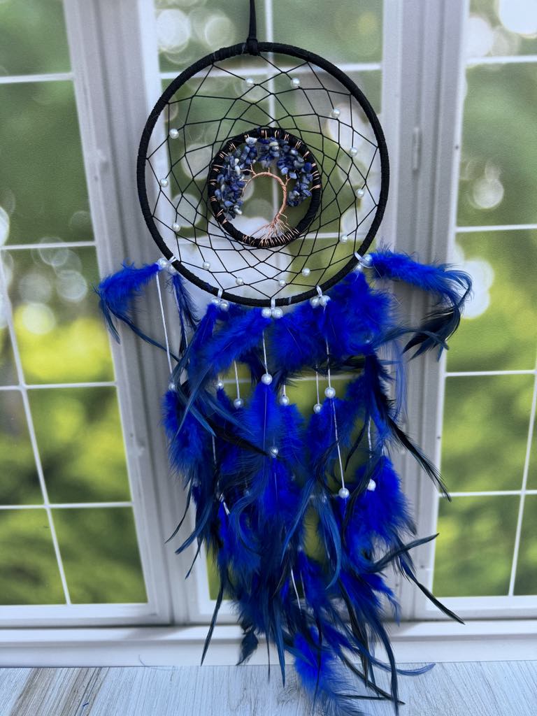 Dreamcatcher popular with lapis