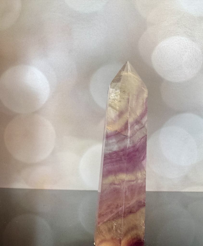 Rainbow Fluorite Tower 1