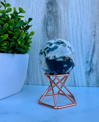 Moss Agate Sphere 1