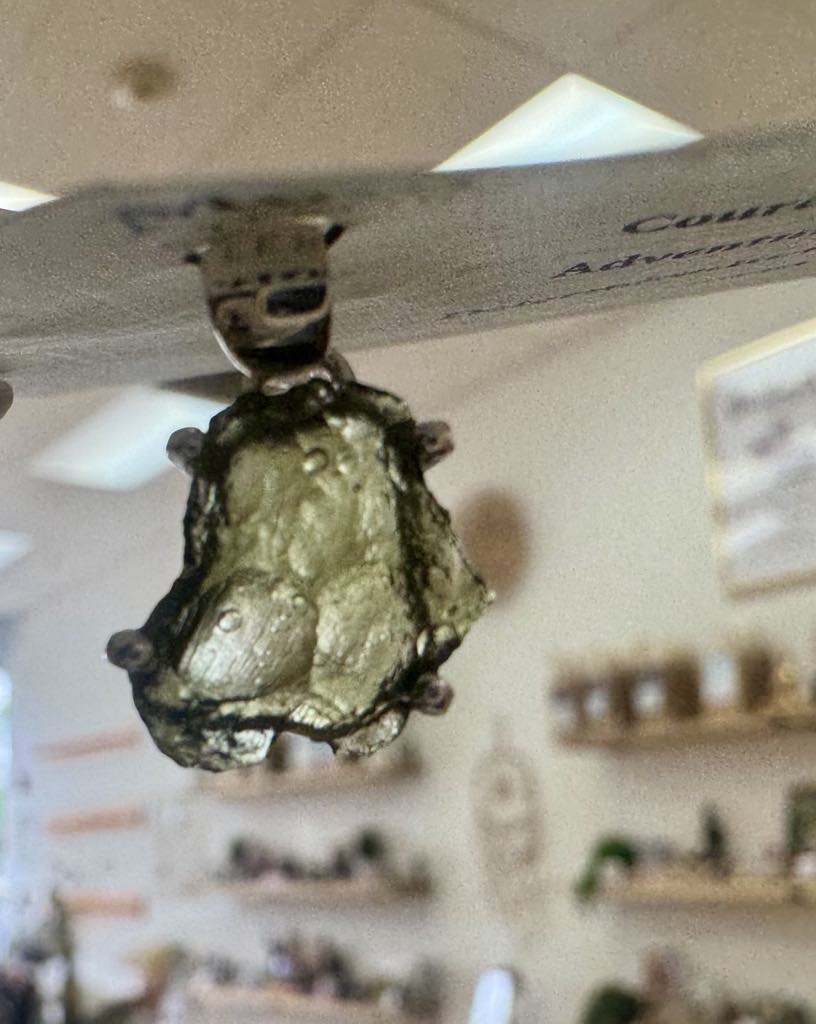 Moldavite Pendant