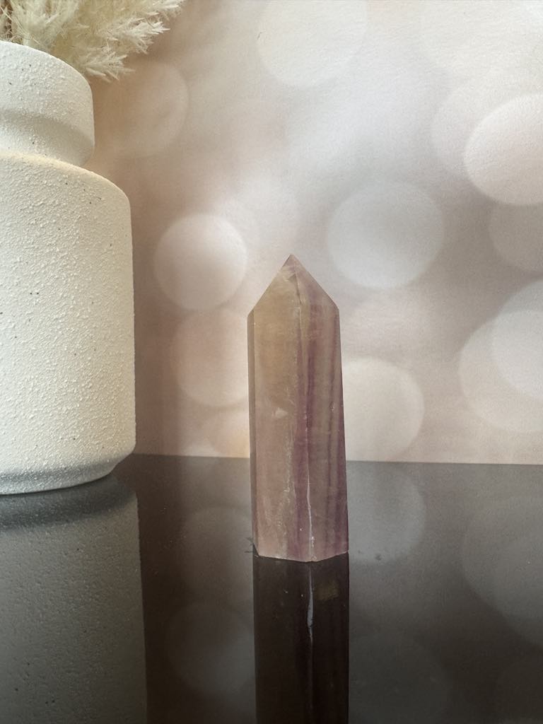 Rainbow Fluorite tower 3