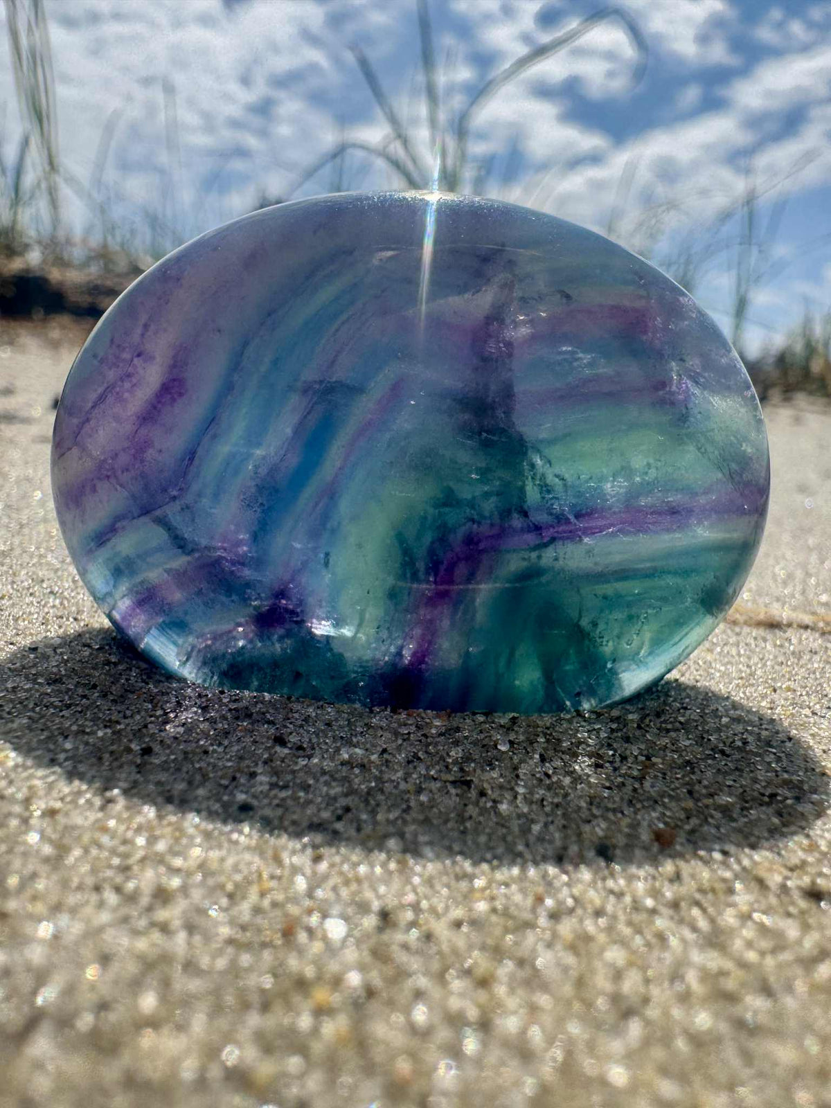 Fluorite Palmstone 2