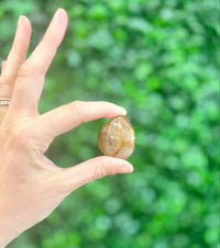 Golden Healer Tumble Stone
