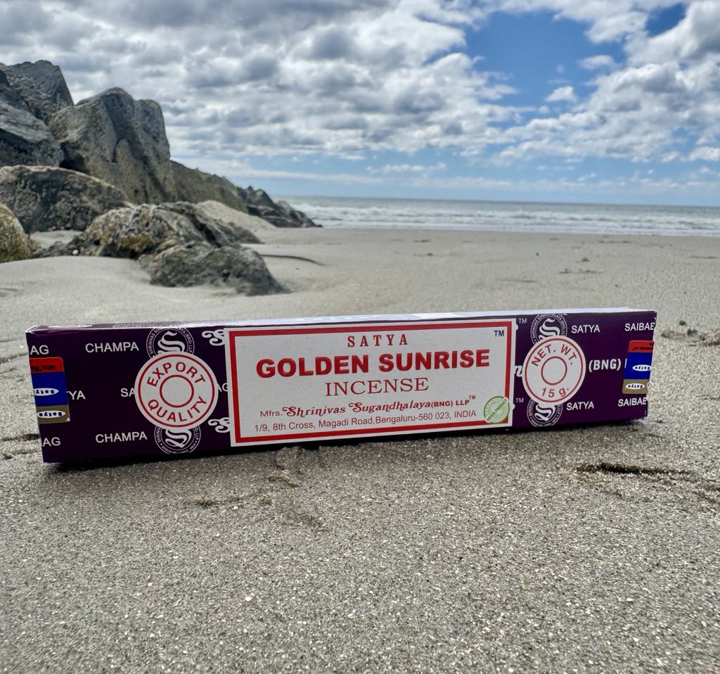 Golden Sunrise Incense by Satya