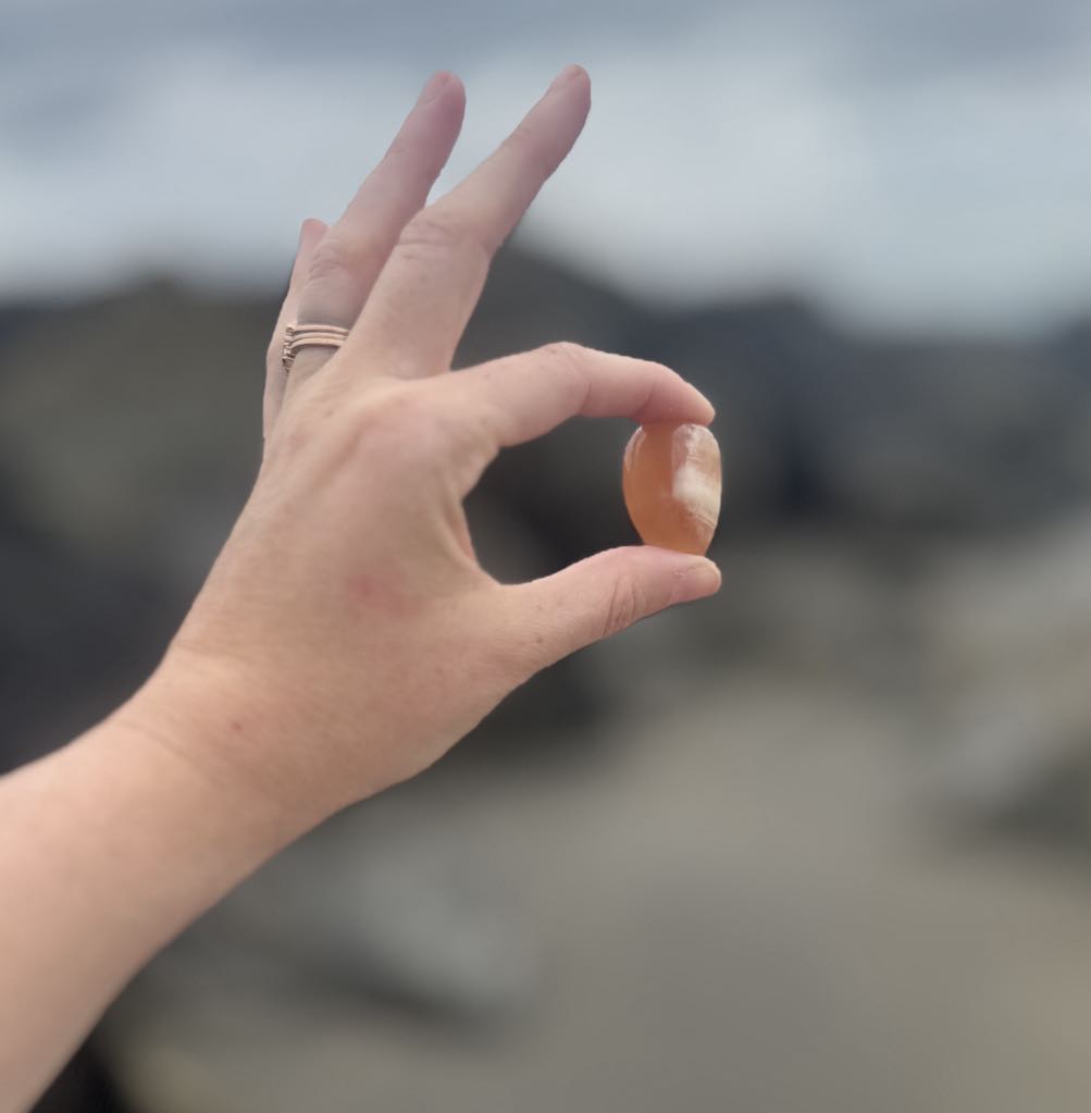 Honey Calcite Tumbles