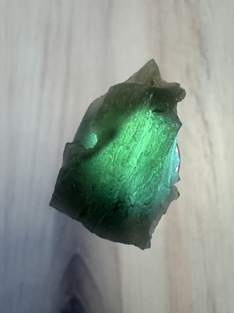 Moldavite crystal 2