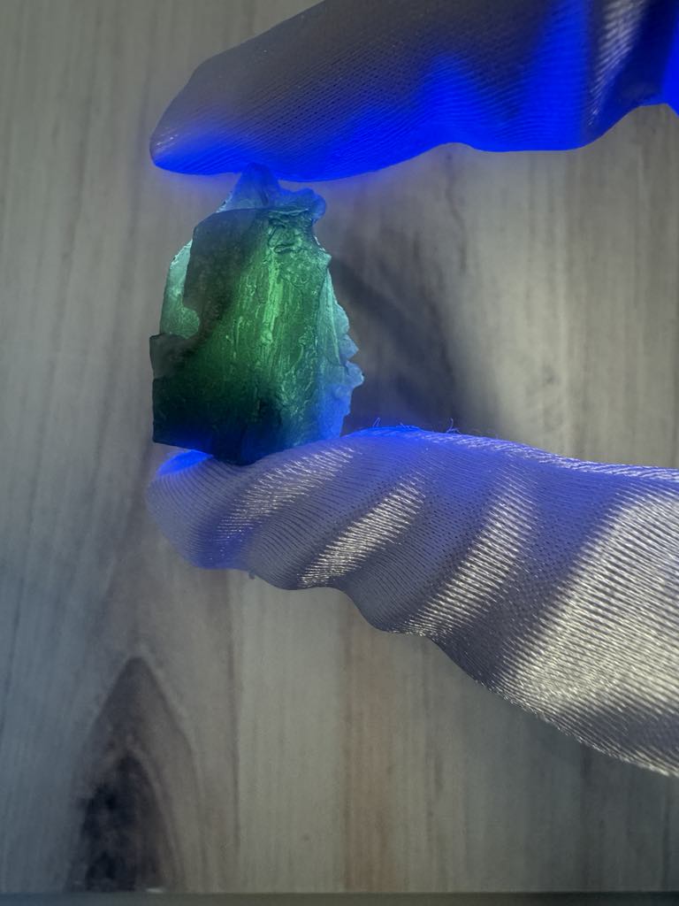 Moldavite crystal 2