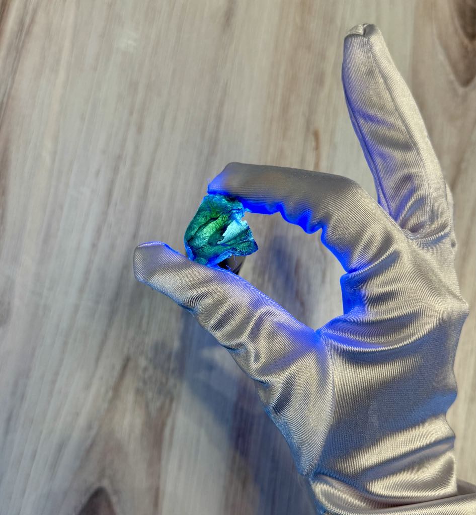 Moldavite crystal 6