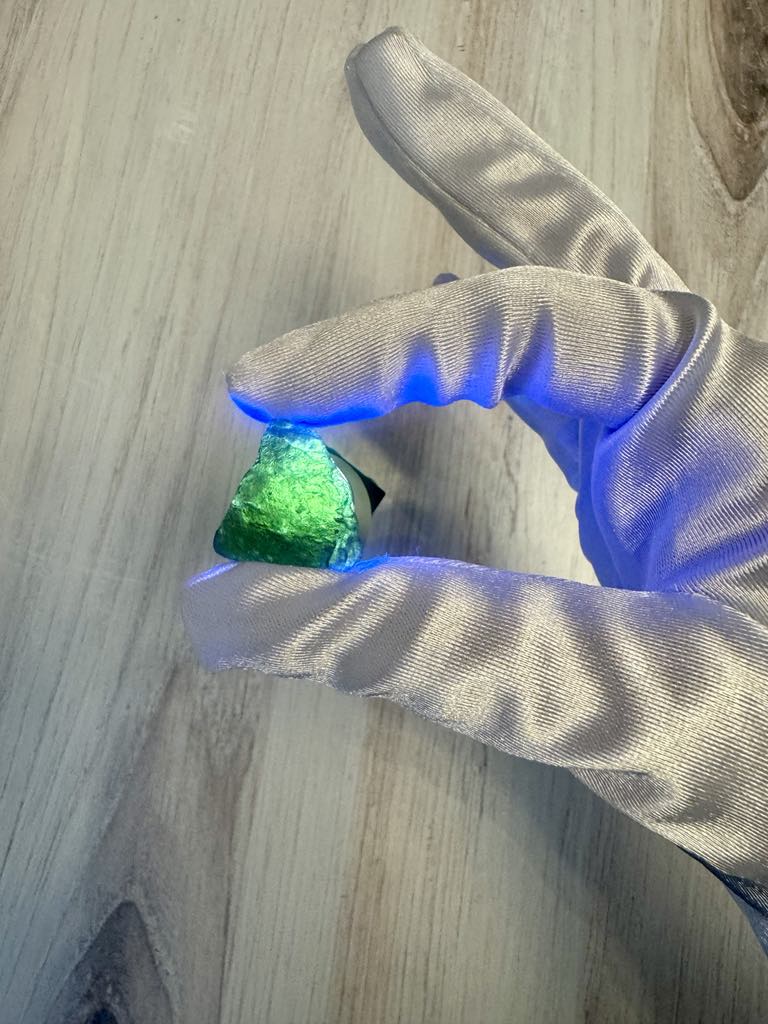 Moldavite crystal 7