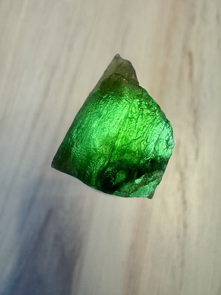 Moldavite crystal 3