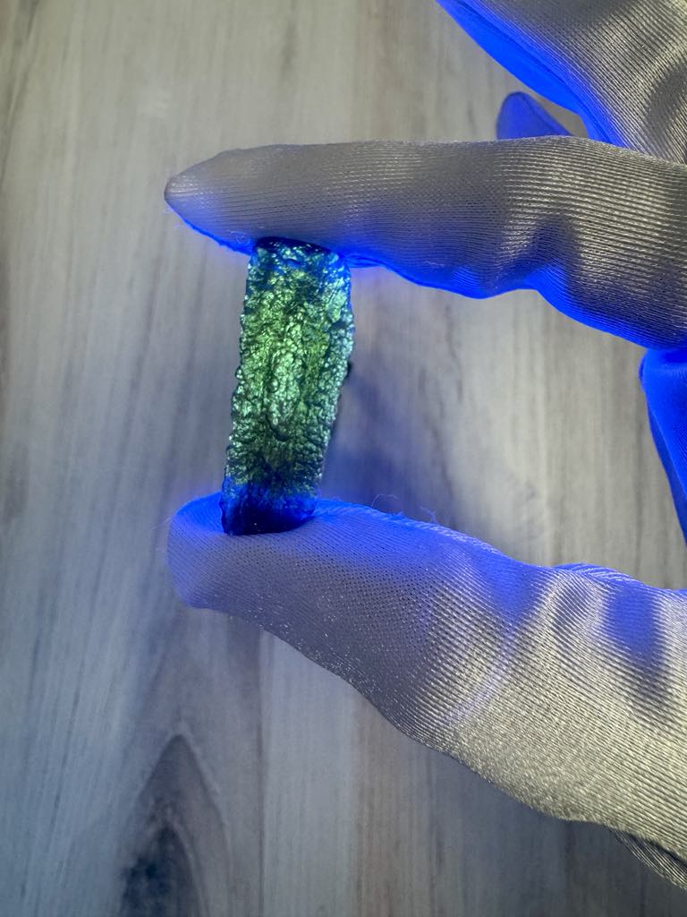 Moldavite crystal 5