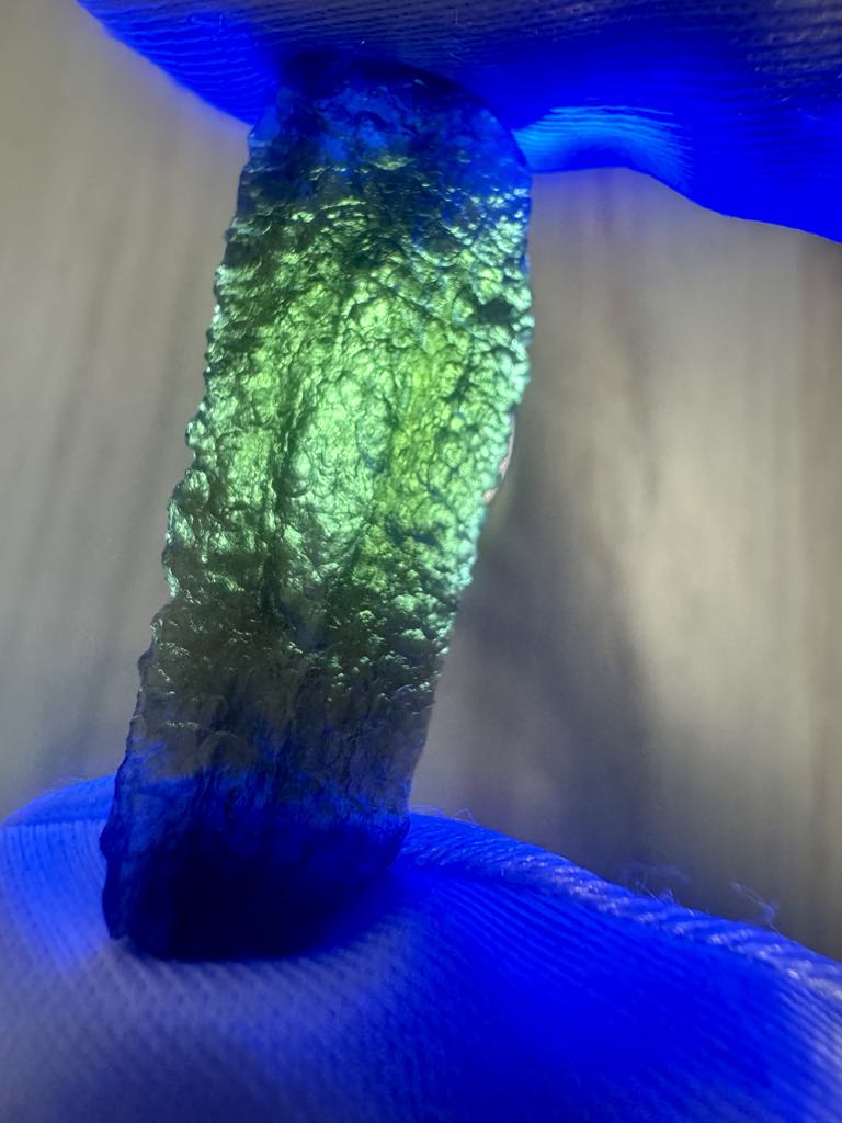 Moldavite crystal 5
