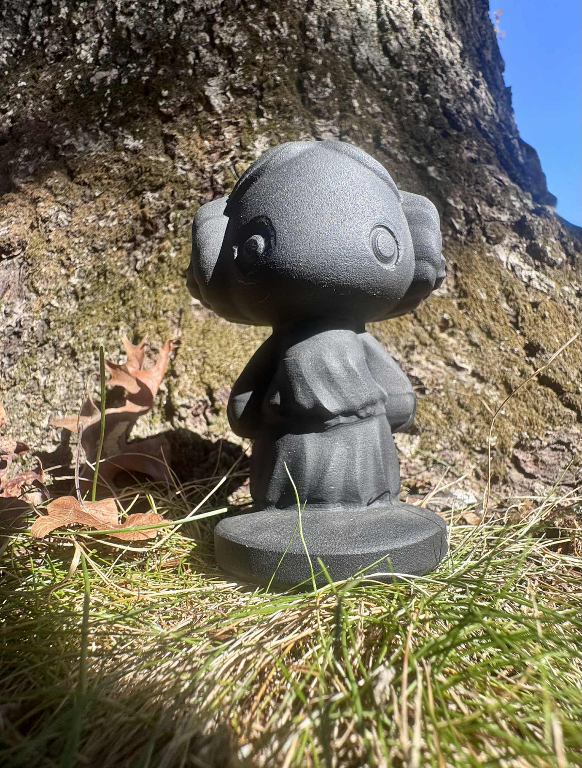 Black Obsidian Princess Leia Carving