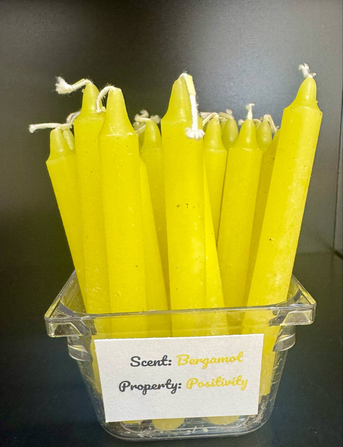Yellow Ritual Candle