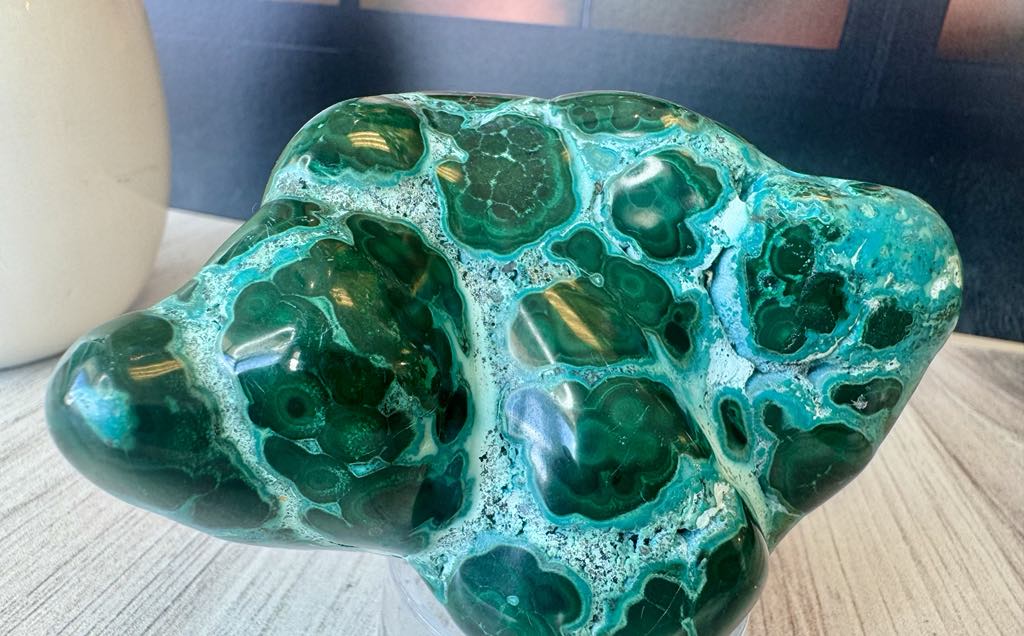 Chrysocolla and Malachite