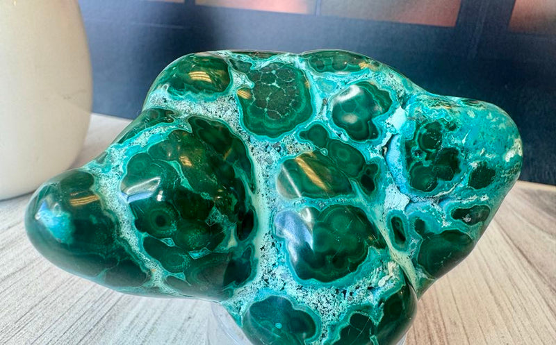 Chrysocolla and Malachite