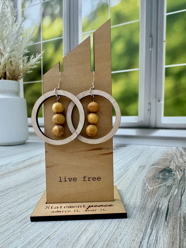 Palo Santo Earrings
