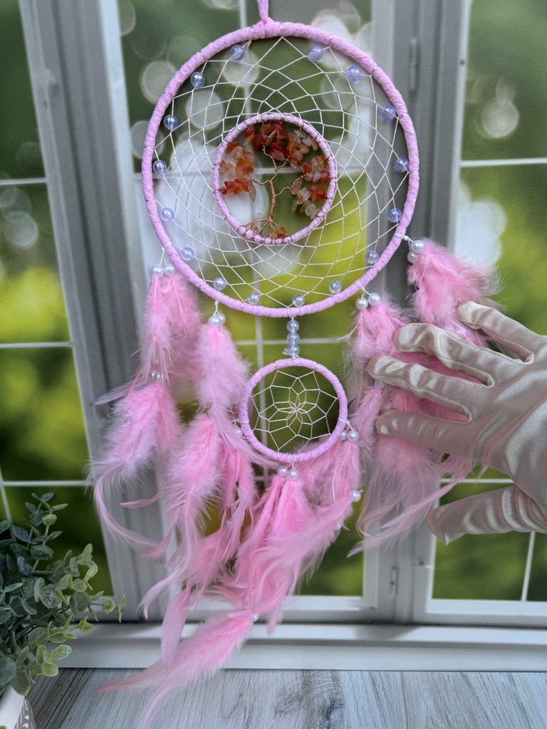 Pink Dream Catcher