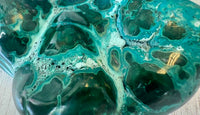 Chrysocolla and Malachite