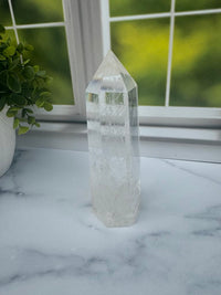 Clear Quartz Tower