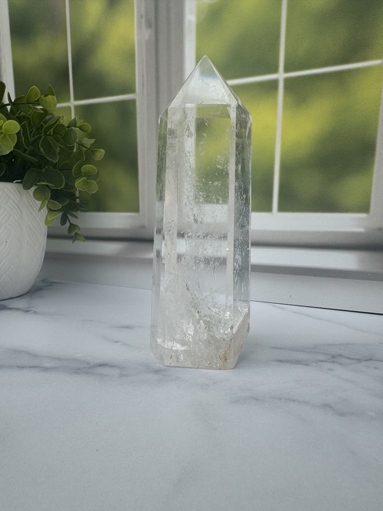 Clear Quartz Tower