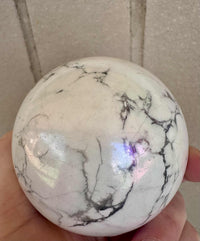 Howlite Aura Sphere