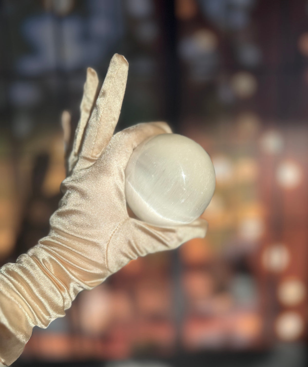 Selenite Sphere