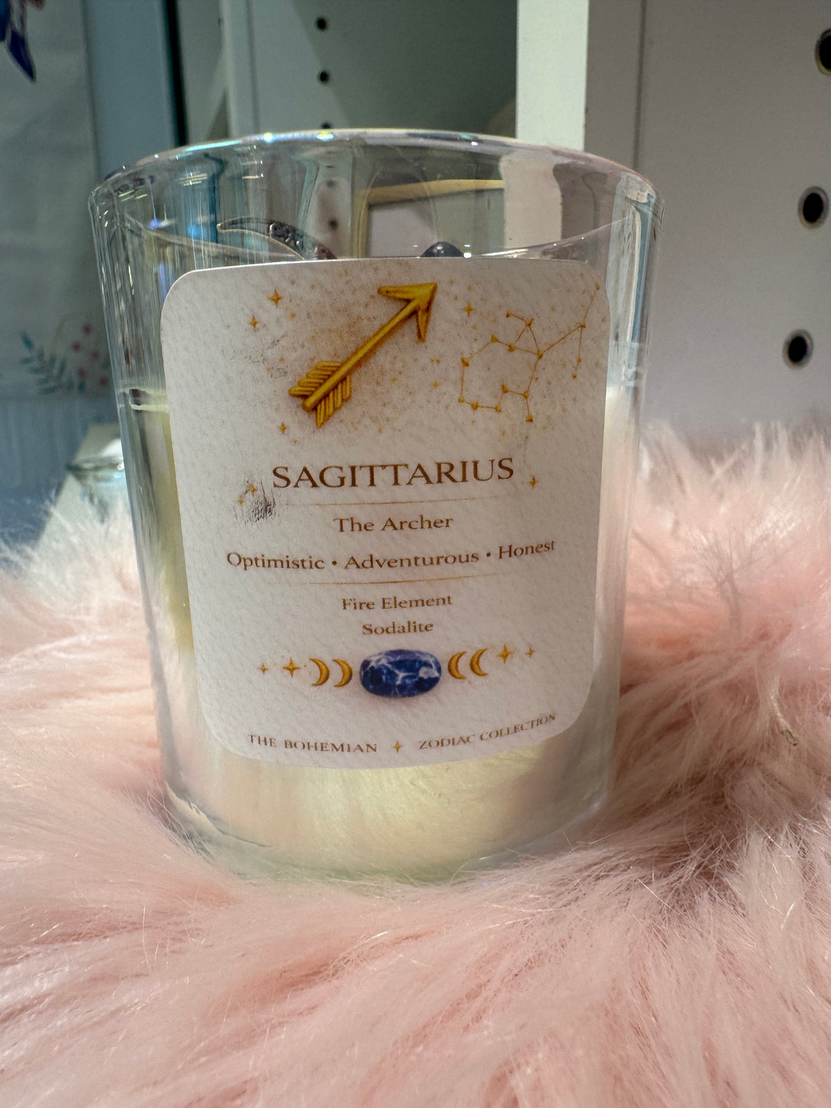 Sagittarius Zodiac Candle