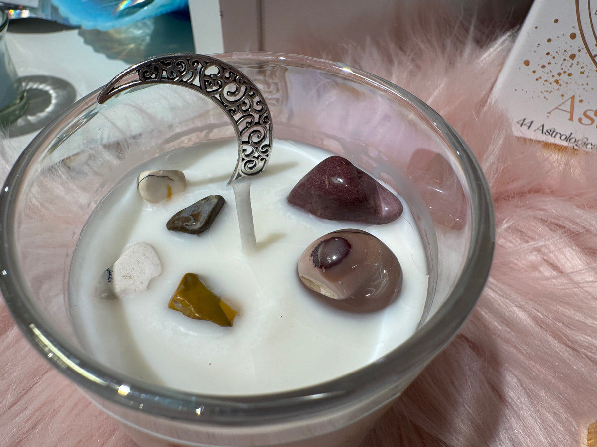 Aries Zodiac Candle