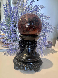 Mahogany Obsidian Sphere