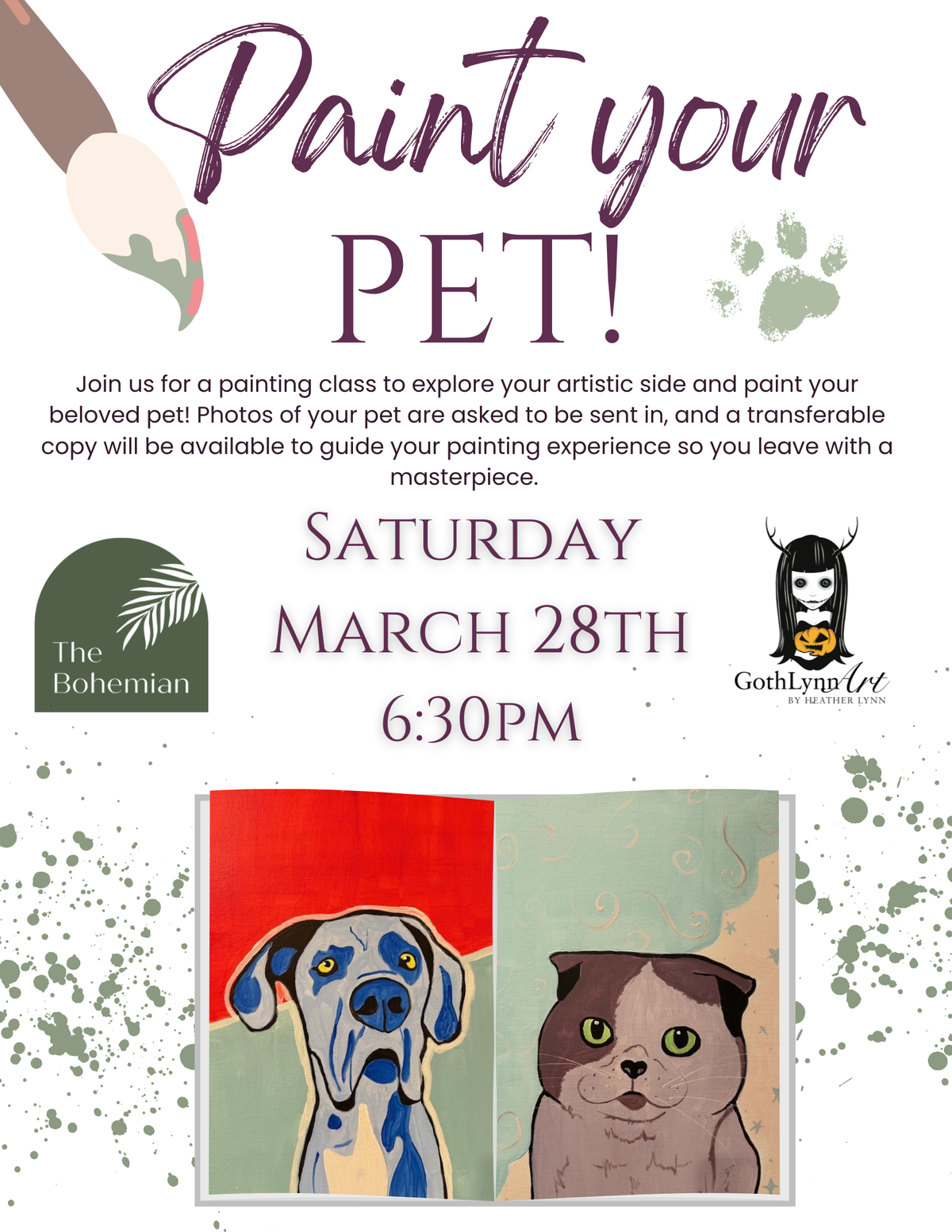 Paint your Pet Class