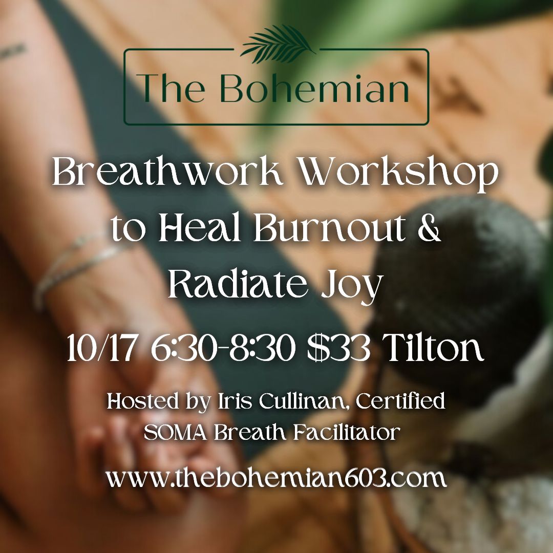 Breathwork Workshop to Heal Burnout & Radiate Joy Tilton