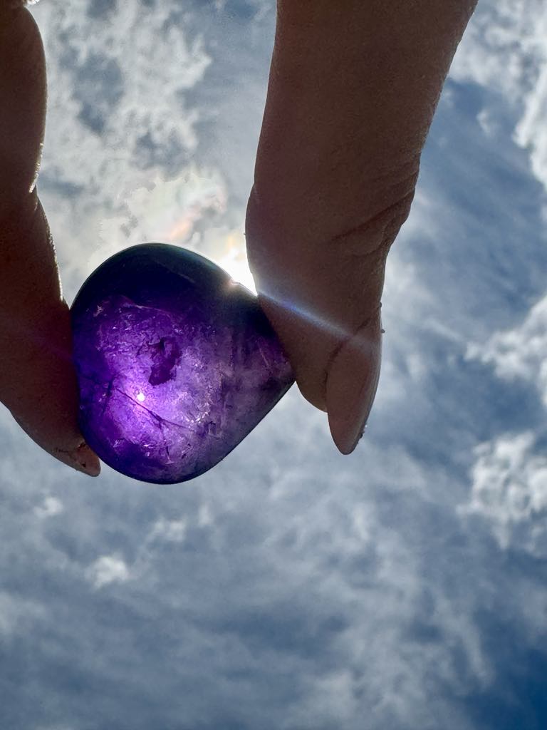 Amethyst Heart