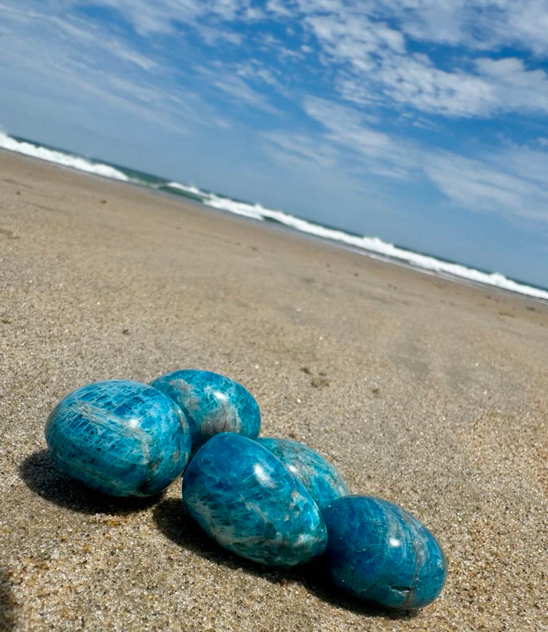 Blue Apatite Tumble