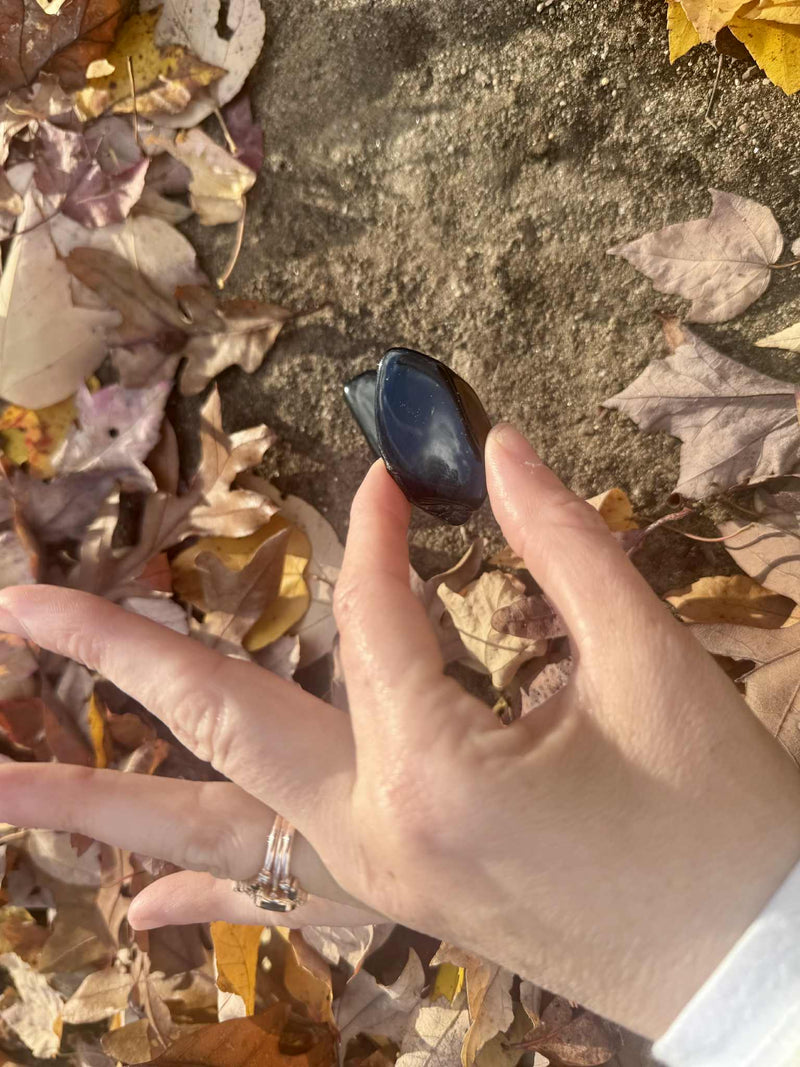 Blue Tiger's Eye Tumbles