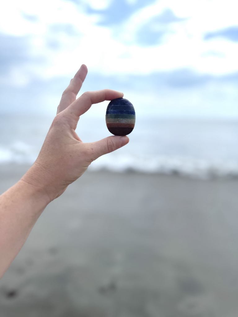 Chakra Palmstone.
