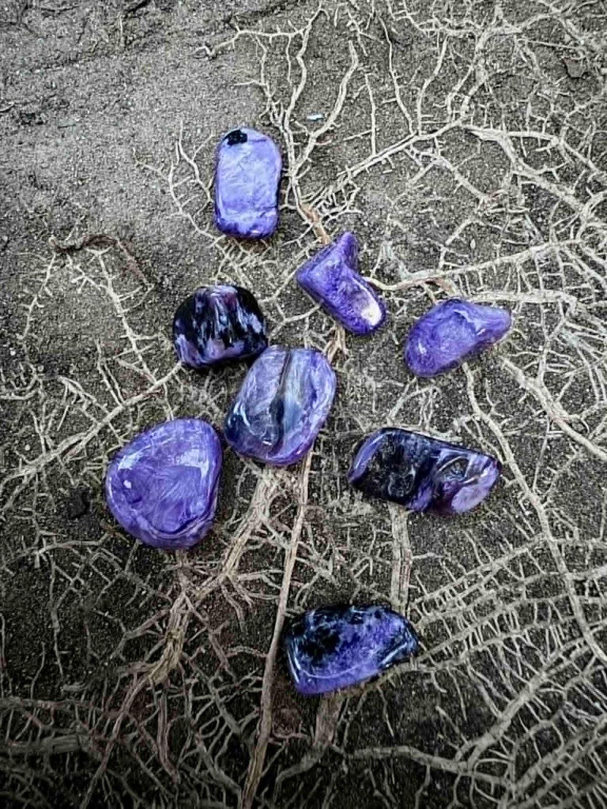 Charoite Tumbles