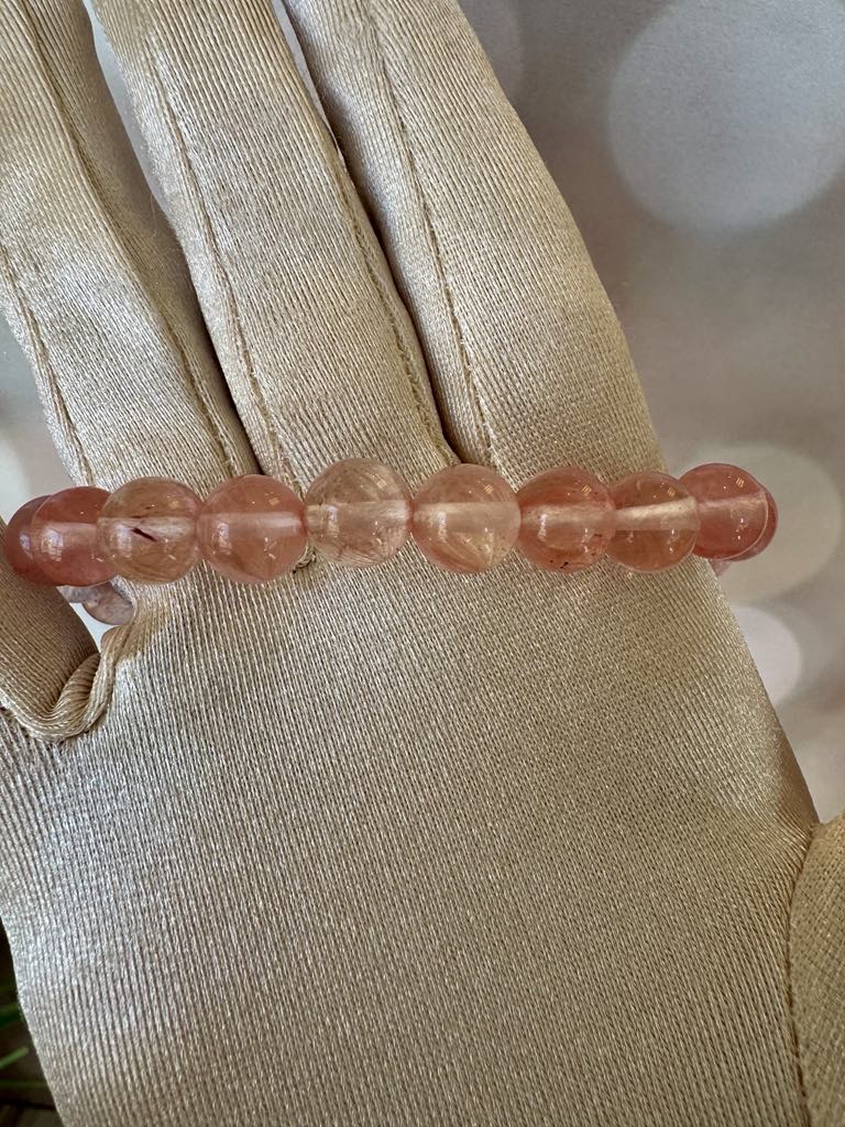 Cherry Quartz Bracelet