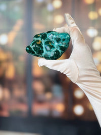 Chrysocolla and Malachite