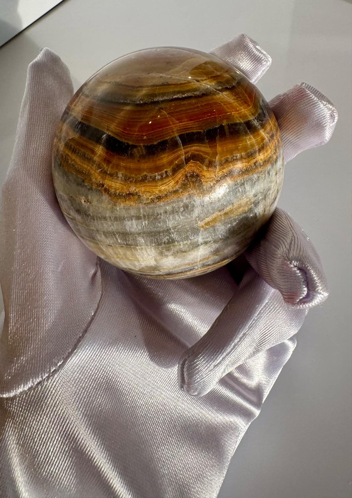 Bumblebee Jasper Sphere