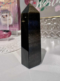 Gold Sheen Obsidian Tower 1